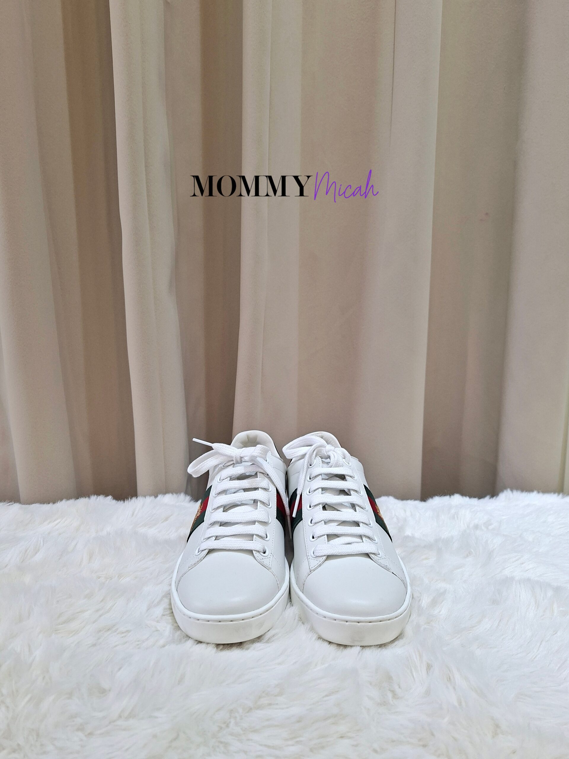 Gucci Ace Bee Web Stripe White Sneakers Gucci Ace Bee Web Stripe White Sneakers