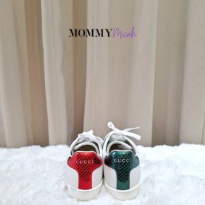 Gucci Ace Bee Web Stripe White Sneakers