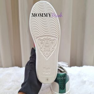 Gucci Ace Bee Web Stripe White Sneakers
