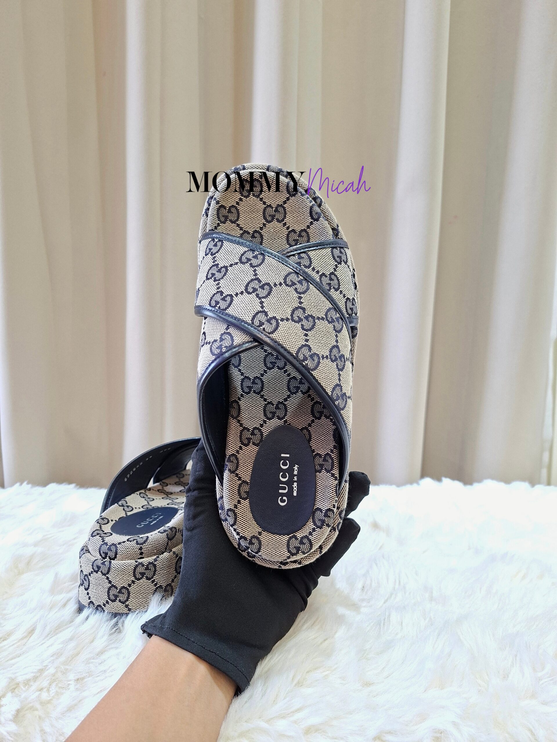 Gucci GG Platform Slide Sandals Gucci GG Platform Slide Sandals