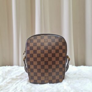 LV Damier Ebene Ipanema PM Crossbody Bag