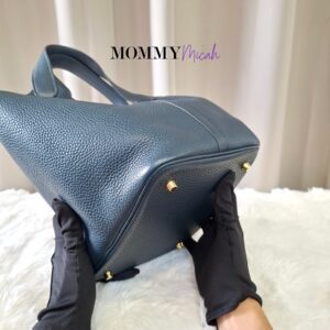 Hermes Picotin 22 Vert Cypress GHW