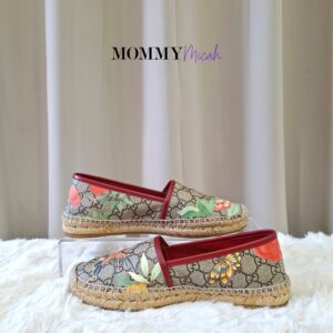 Gucci Pilar Tian GG Supreme Espadrille