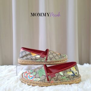 Gucci Pilar Tian GG Supreme Espadrille