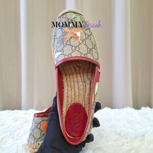 Gucci Pilar Tian GG Supreme Espadrille
