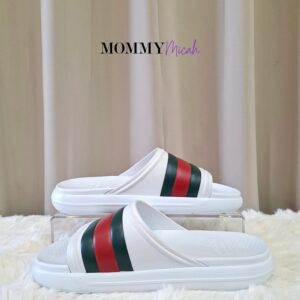 Gucci Rubber Slipper White