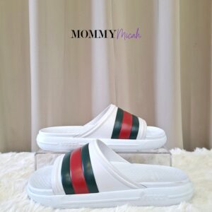 Gucci Rubber Slipper White