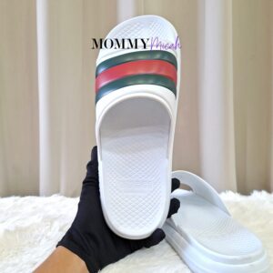 Gucci Rubber Slipper White