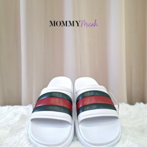 Gucci Rubber Slipper White