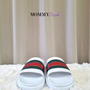 Gucci Rubber Slipper White