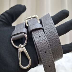 LV Capucines BB Grey Embellished Crown Flowers