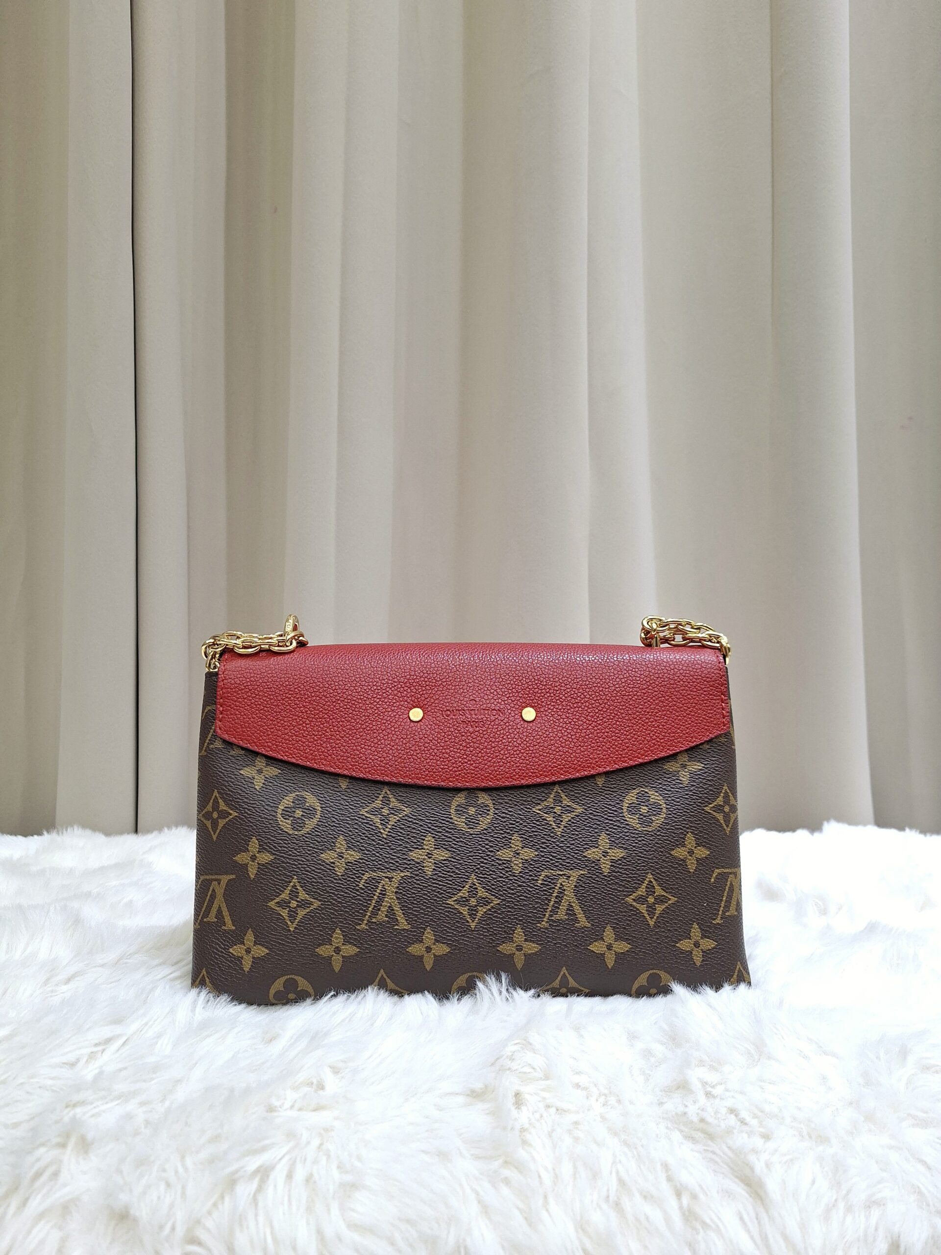 LV St.Placide Red Monogram LV St.Placide Red Monogram