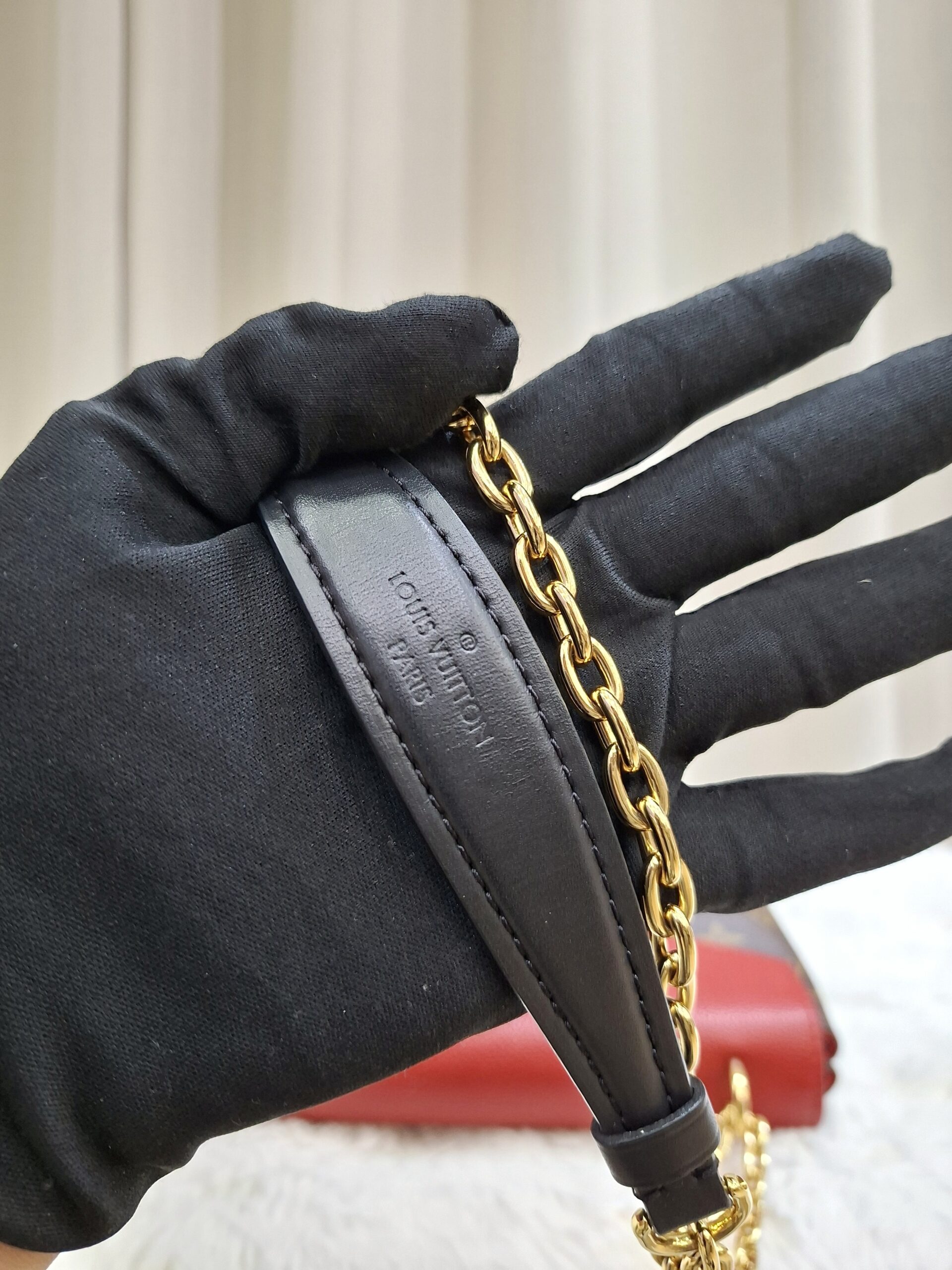 LV St.Placide Red Monogram LV St.Placide Red Monogram