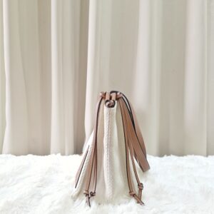 Loewe Cushion Tote Bag Small Beige