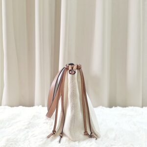 Loewe Cushion Tote Bag Small Beige