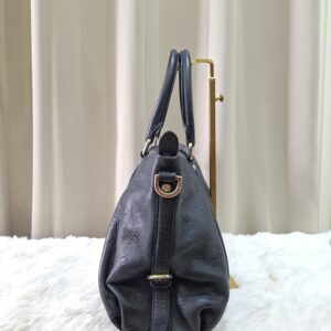 MCM Black Leather Two Way Bag