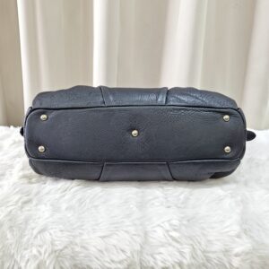 MCM Black Leather Two Way Bag
