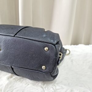 MCM Black Leather Two Way Bag