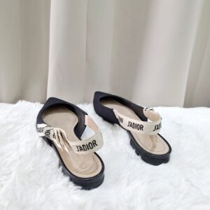 Christian Dior Black Slingback