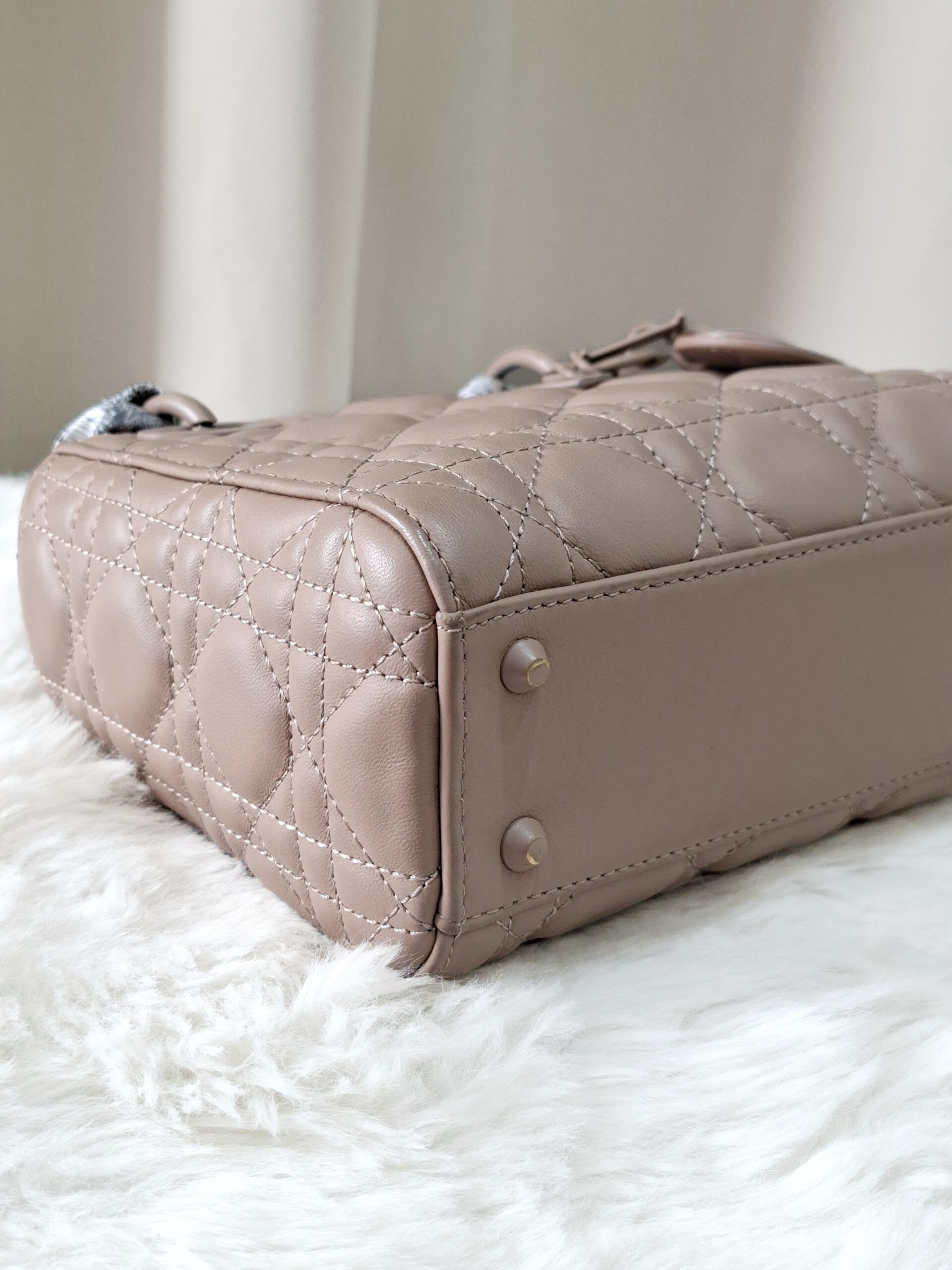 Christian Dior Ultra Matte Lady Dior Mini Bag Christian Dior Ultra Matte Lady Dior Mini Bag