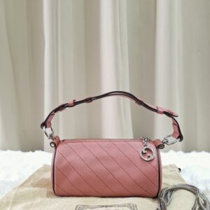 Home Gucci Blondie Mini Barrel Pink Shoulder Bag 260170 525040 with dustbag, generic chain in Excellent Condition 9/10
