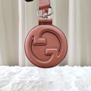 Gucci Blondie Mini Barrel Pink Shoulder Bag