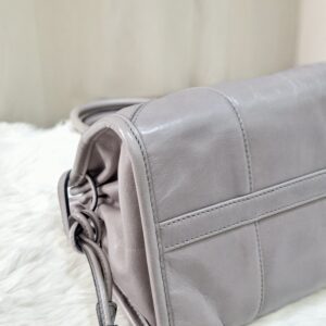 Prada Bonnie Grey Leather Shoulder Bag 31/E