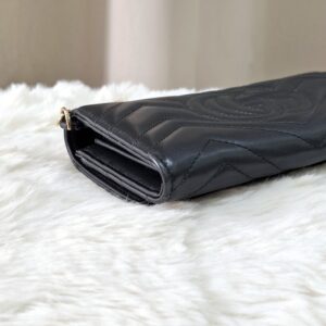 Gucci Chevron GG Marmont Wallet