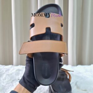 Hermes Chypre Sandals Brown