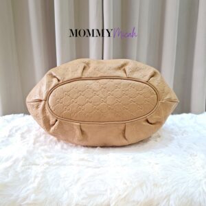 Gucci Guccissima Beige Hobo Bag