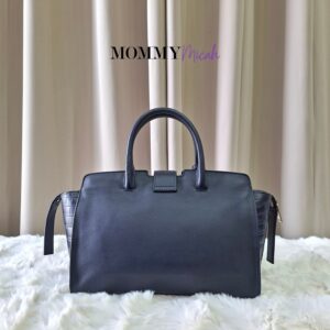 YSL Downtown Cabas Navy Blue