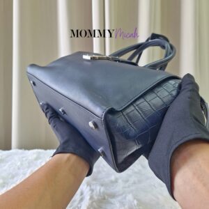 YSL Downtown Cabas Navy Blue