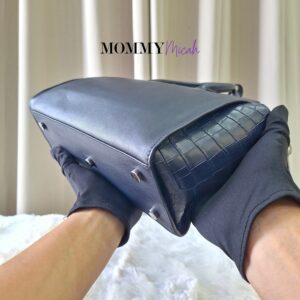 YSL Downtown Cabas Navy Blue