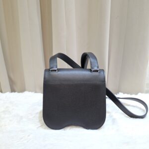 hermes della cavalleria mini black phw stamp u