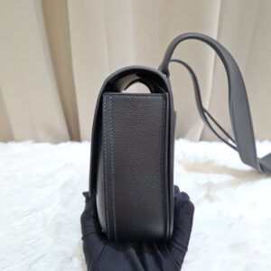 hermes della cavalleria mini black phw stamp u