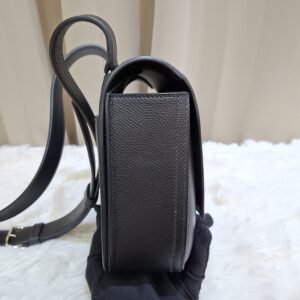 hermes della cavalleria mini black phw stamp u