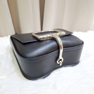 hermes della cavalleria mini black phw stamp u