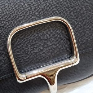 hermes della cavalleria mini black phw stamp u
