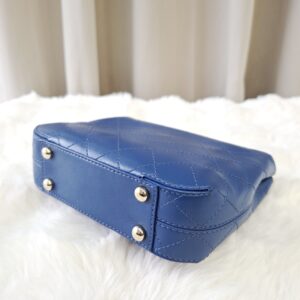 chanel blue flap bag calfskin ghw series 27