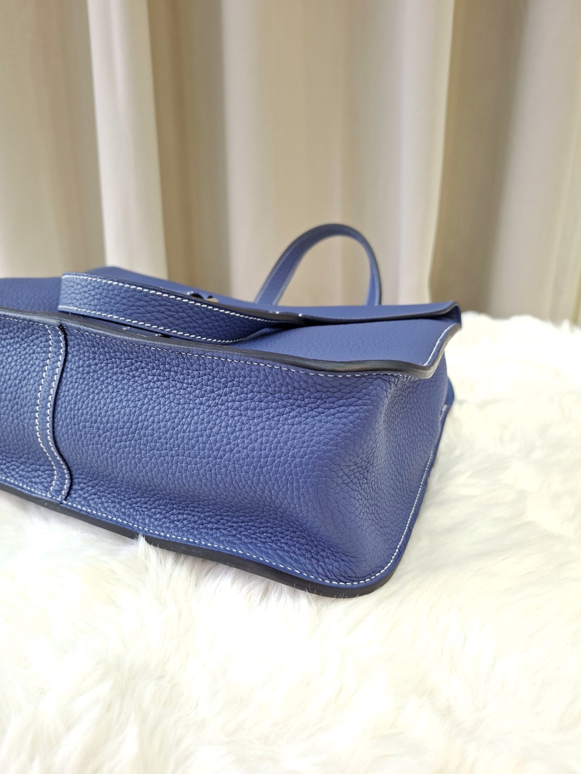 hermes halzan 31 bleu brighton clemence phw stamp c hermes halzan 31 bleu brighton clemence phw stamp c