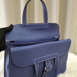 hermes halzan 31 bleu brighton clemence phw stamp c
