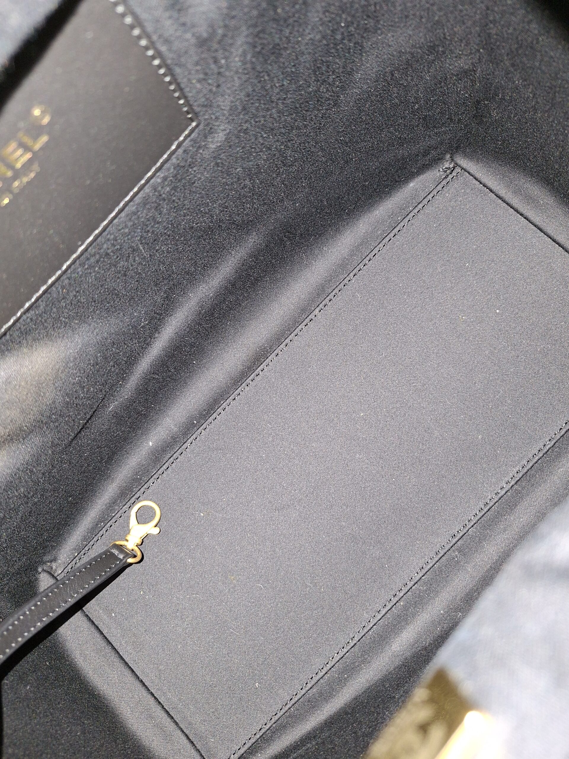 chanel c25 medium black wash denim microchipped 2025 chanel c25 medium black wash denim microchipped 2025