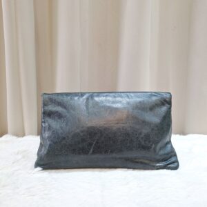 balenciaga motocross envelope clutch bag