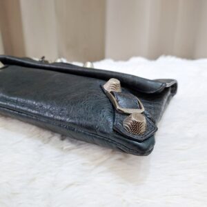 balenciaga motocross envelope clutch bag