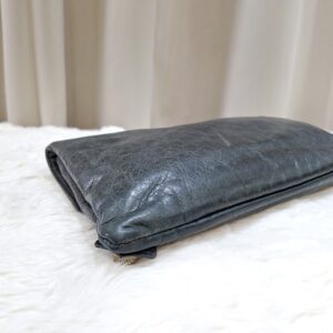 balenciaga motocross envelope clutch bag