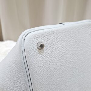 hermes picotin 22 blue pale phw stamp z