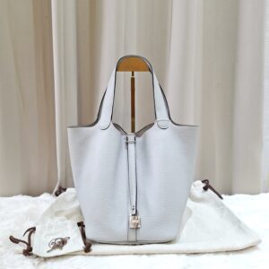 Home hermes picotin 22 blue pale phw stamp z