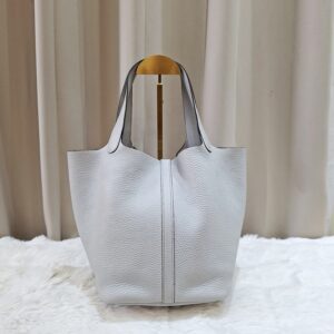 hermes picotin 22 blue pale phw stamp z