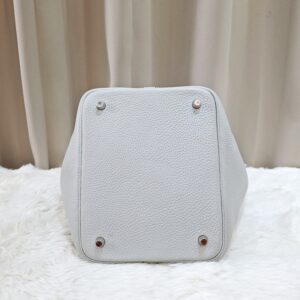 hermes picotin 22 blue pale phw stamp z