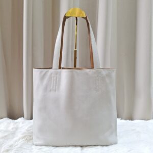 hermes double sens 28 reversible grey/chai stamp t